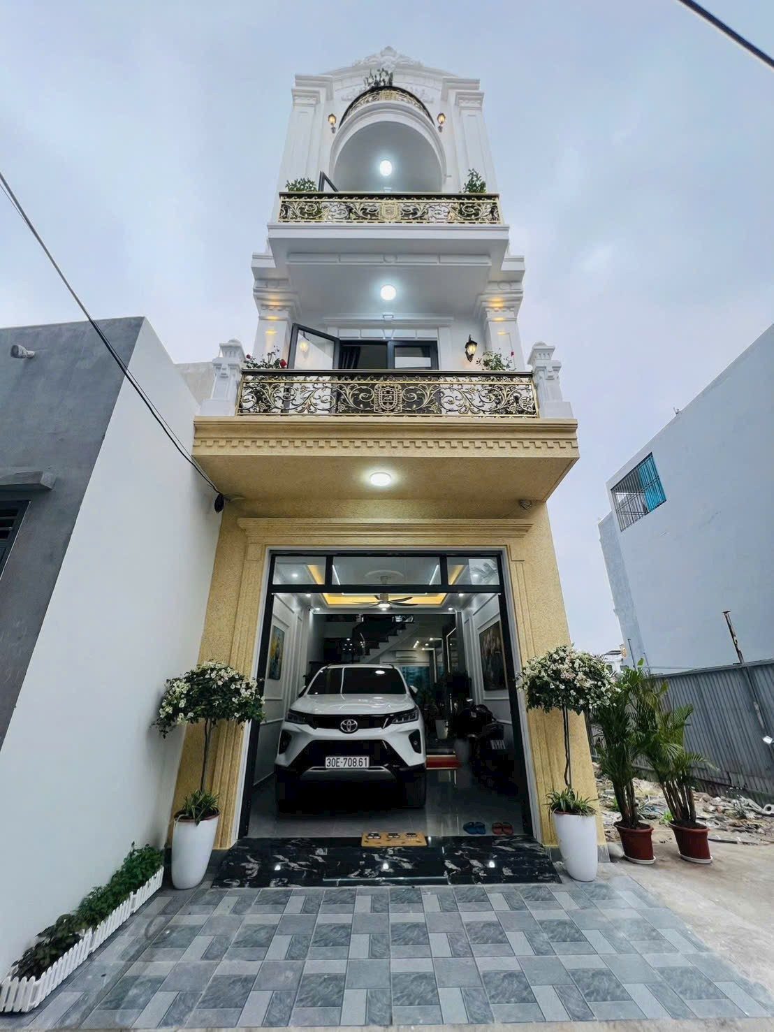 ❌Nhà 4 tầng ĐỘC LẬP GARA 🚘 tại Quỳnh Hoàng, Nam Sơn. Lh: 0398787284