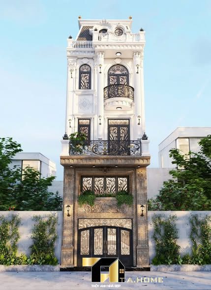 Bán nhà 4 tầng mặt đường có gara ô tô tại Cách Hạ, Nam Sơn, An Dương - LH 0398787284