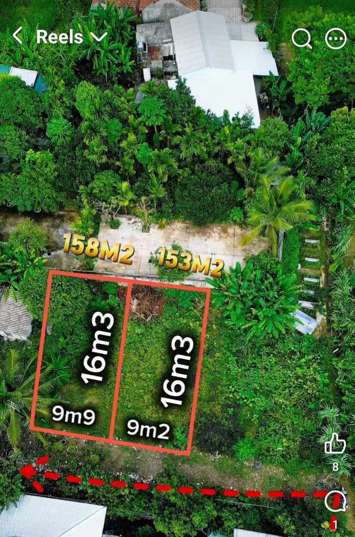 Bán Đất 153m2 có sẵn 153 m2 thổ cư giá 770 triệu tại Xã Nghĩa Dõng Thành phố Quảng Ngãi Quảng Ngãi