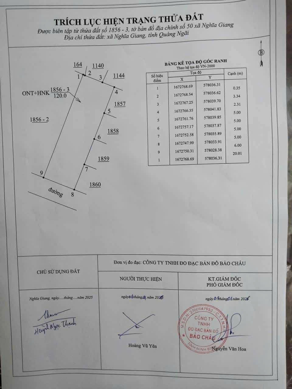 Bán đất 120m² full thổ cư ngang 6m giá 380 triệu tại Xã Nghĩa Giang