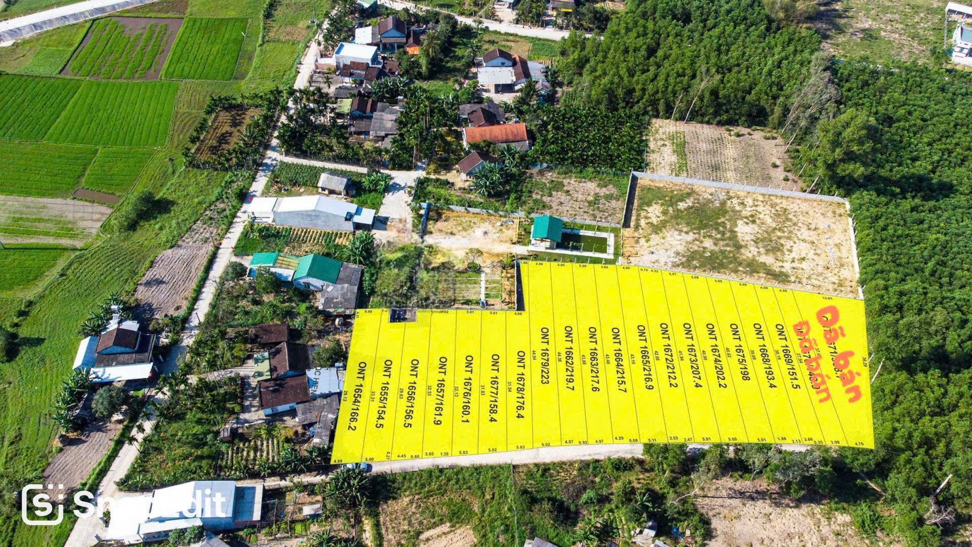 Đất Nghĩa Thuận 160m2 giá chỉ 380tr 10 lô liền kề