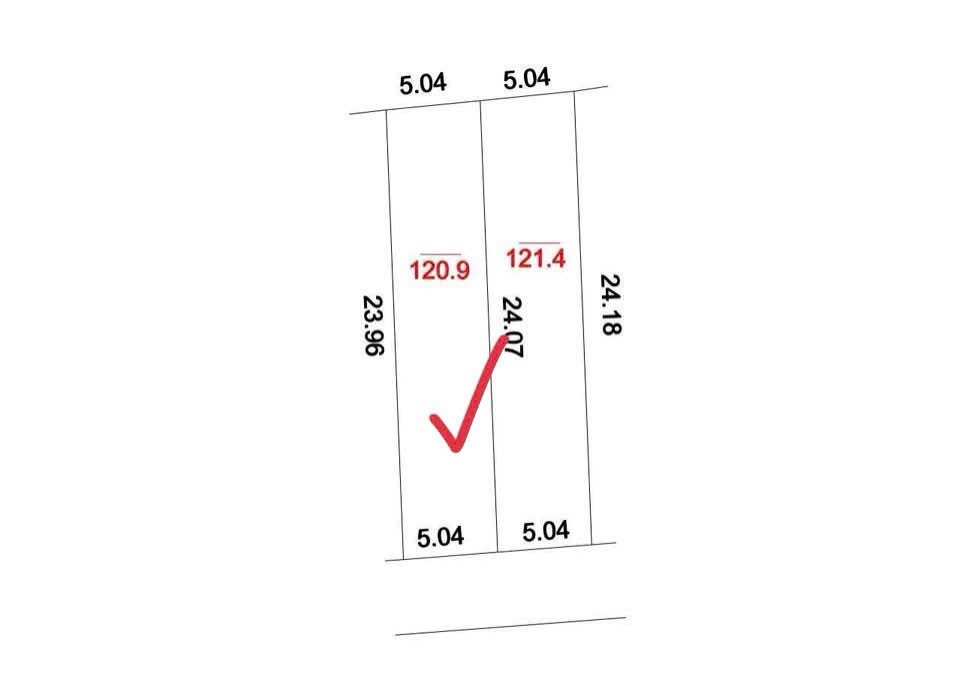 Bán đất 120,9m² full thổ cư ngang 5m giá 5 tỷ tại Xã Nghĩa Trụ