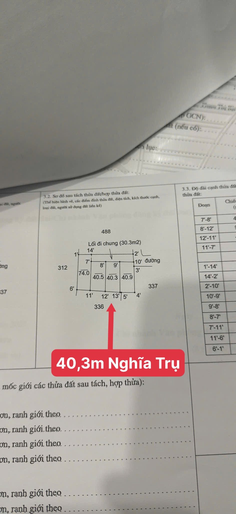 Bán đất 40,3m² full thổ cư ngang 4,3m giá 1.7 tỷ tại Xã Nghĩa Trụ
