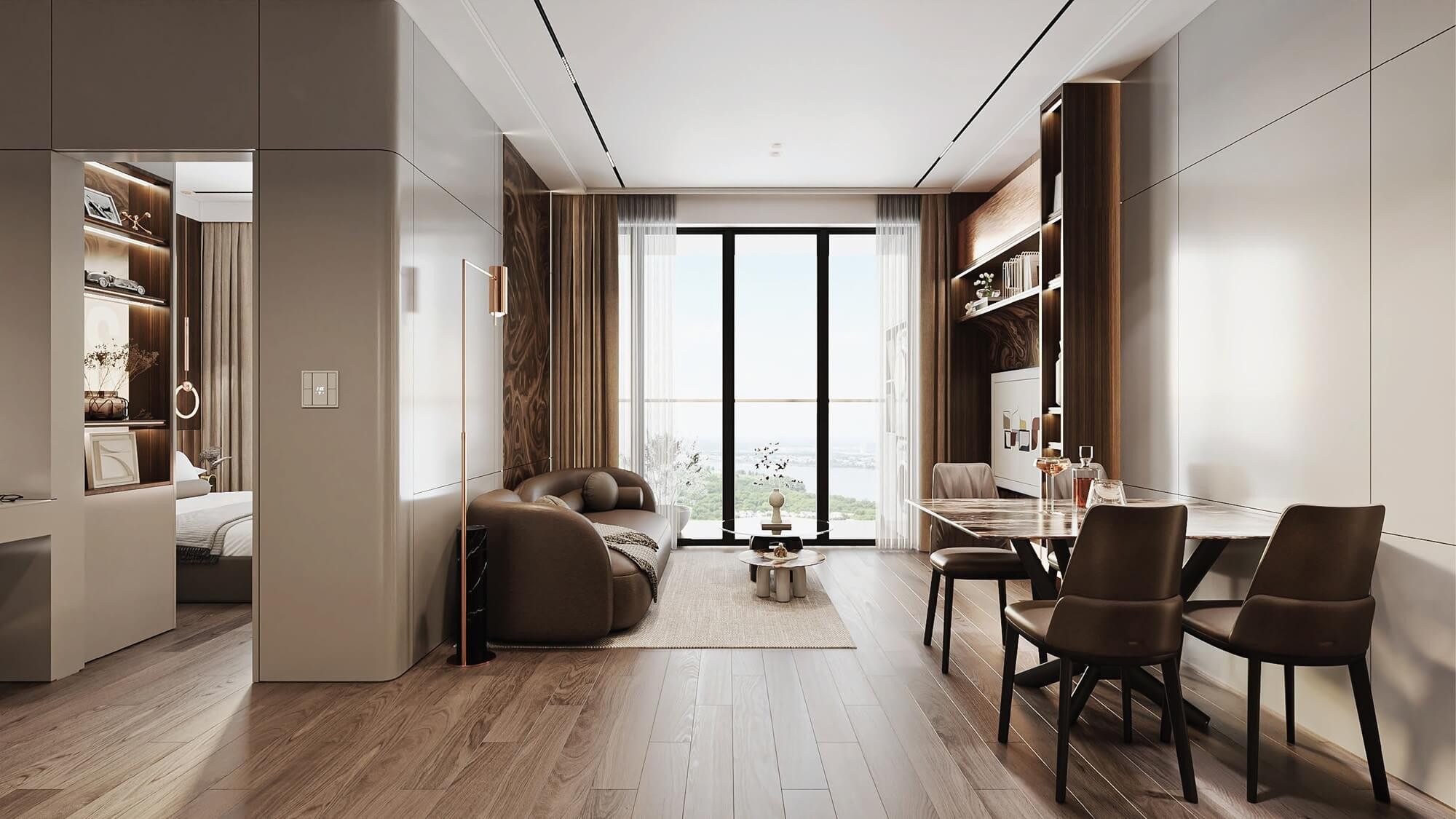 1PN+ The Parkland – diện tích 46,71m², thanh toán sớm chỉ còn 2,9 tỉ