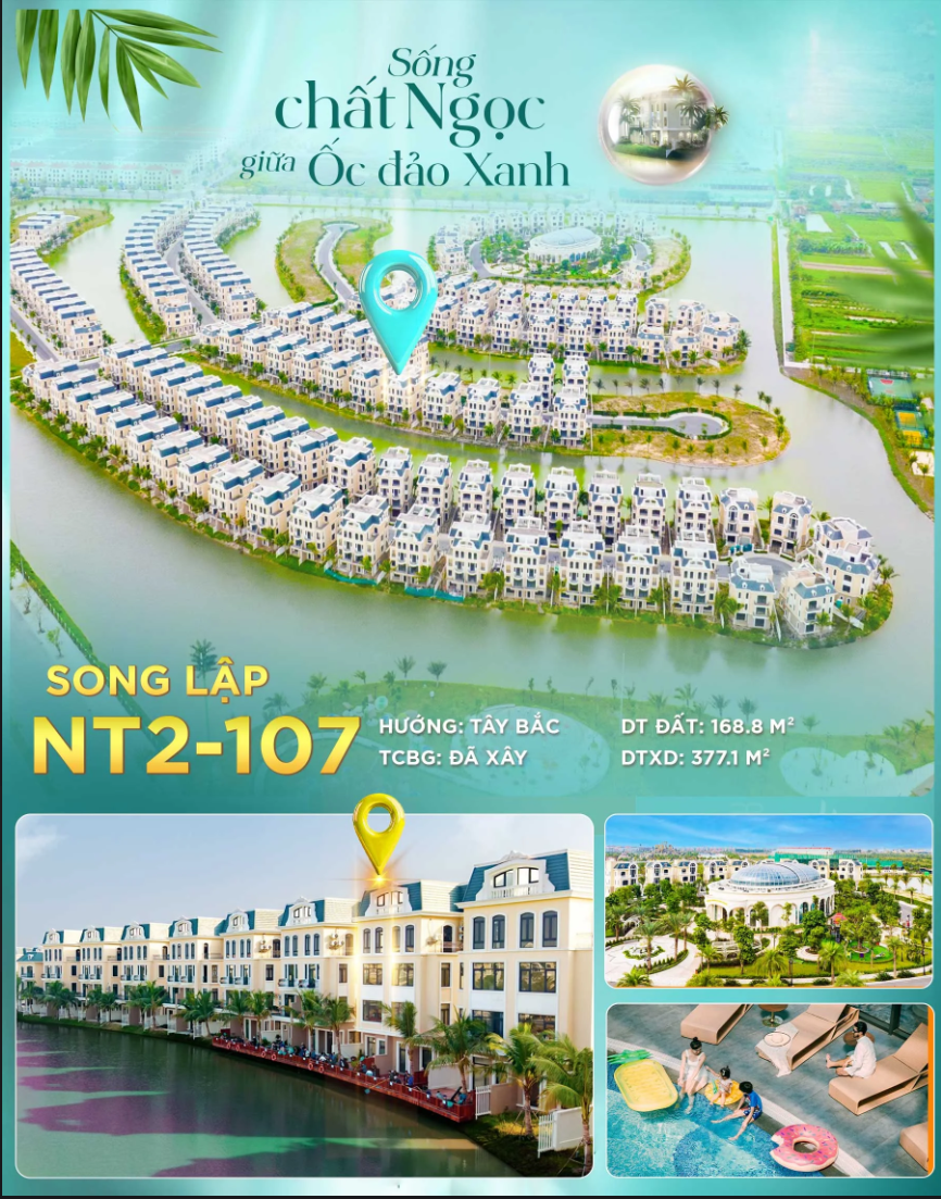 💎 SONG LẬP TÂY BẮC 168.8M² – KHÔNG GIAN SỐNG RỘNG RÃI CHO GIA ĐÌNH NHIỀU THẾ HỆ