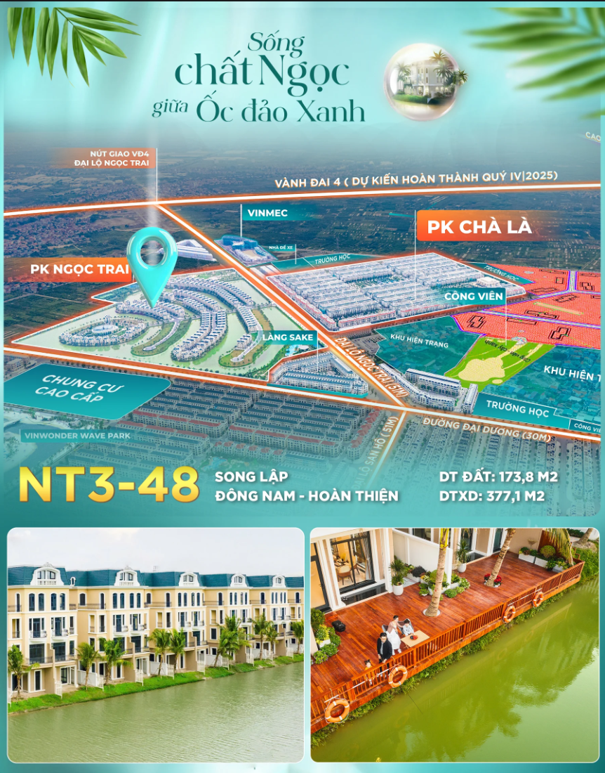 🌿 SONG LẬP ĐÔNG NAM 173.8M² – KHÔNG GIAN SỐNG RỘNG RÃI, ĐẲNG CẤP GIỮA ĐẠI ĐÔ THỊ