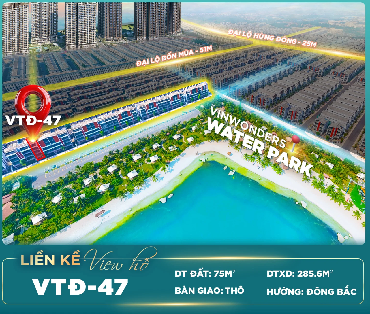 🏡 LIỀN KỀ 75M² – GIÁ TÀI CHÍNH TỐT, DỄ KHAI THÁC DÒNG TIỀN TẠI ĐẠI ĐÔ THỊ