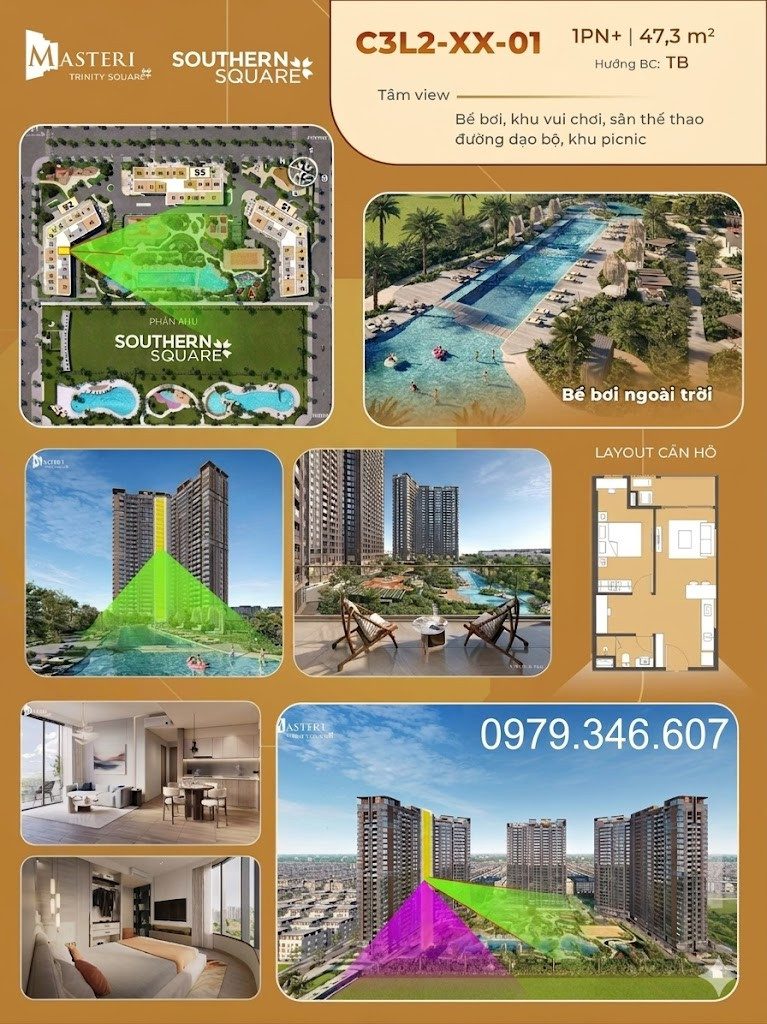 Có căn Chung Cư một ngủ + của Marterise Home cần bán