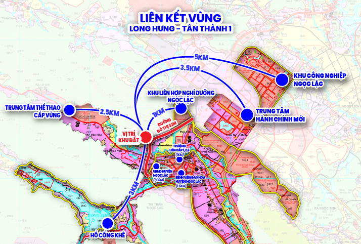 Bán đất 110m² ngang 20m giá 289.38 triệu Xã Ngọc Lặc