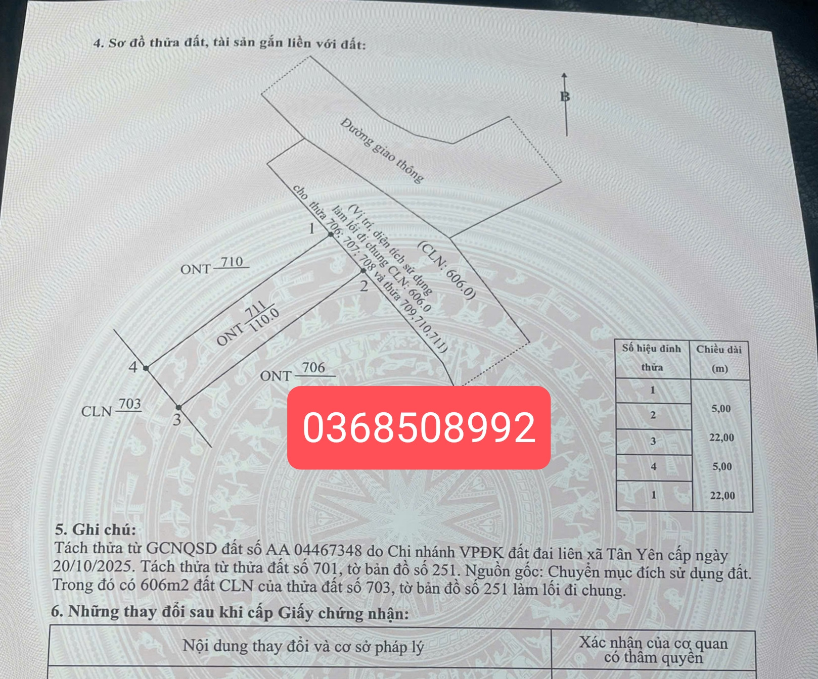 Bán đất 110m² ngang 5m giá 1.4 tỷ Xã Ngọc Thiện