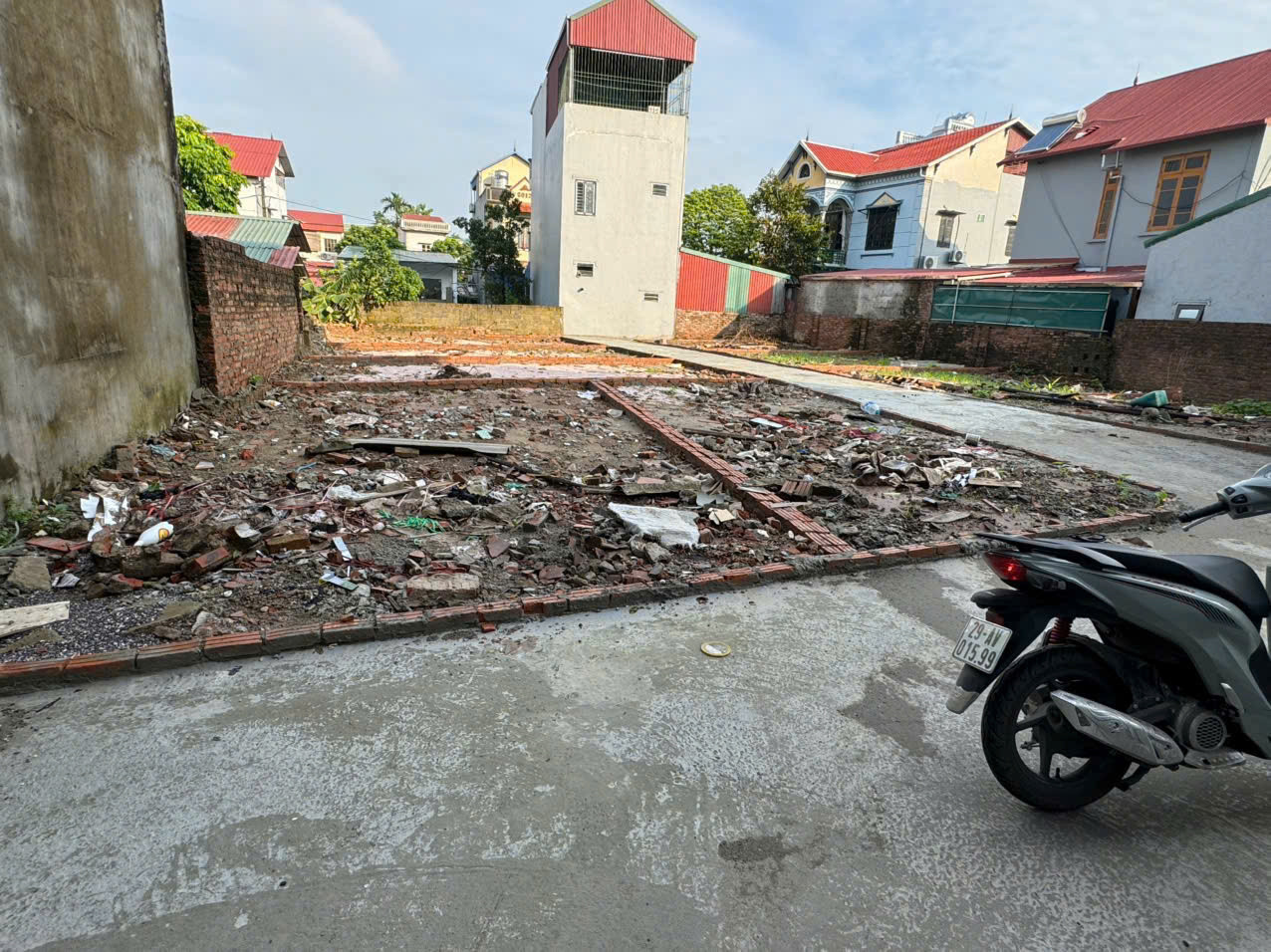 bán đất nguyễn trãi thường tín hà nội, 57m2, ô tô, đường thông