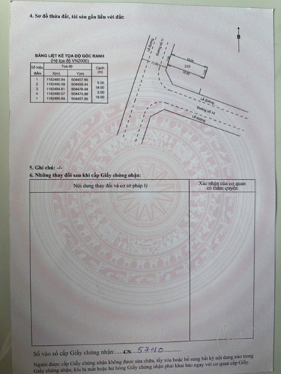 Bán đất 95m² full thổ cư ngang 5m giá 6.75 tỷ tại Xã Nhà Bè
