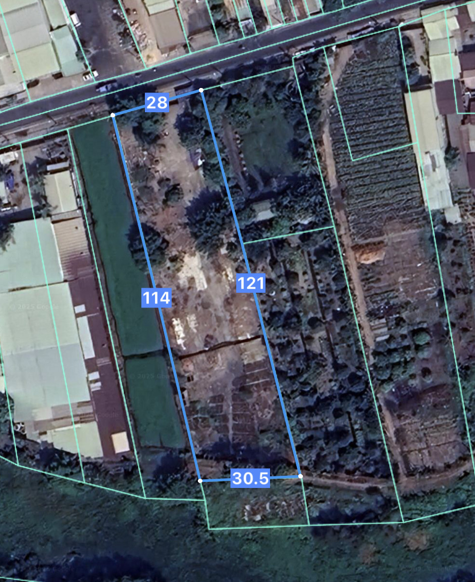 Cần bán đất sản xuất 2860m2 Bùi Công Trừng Hóc Môn