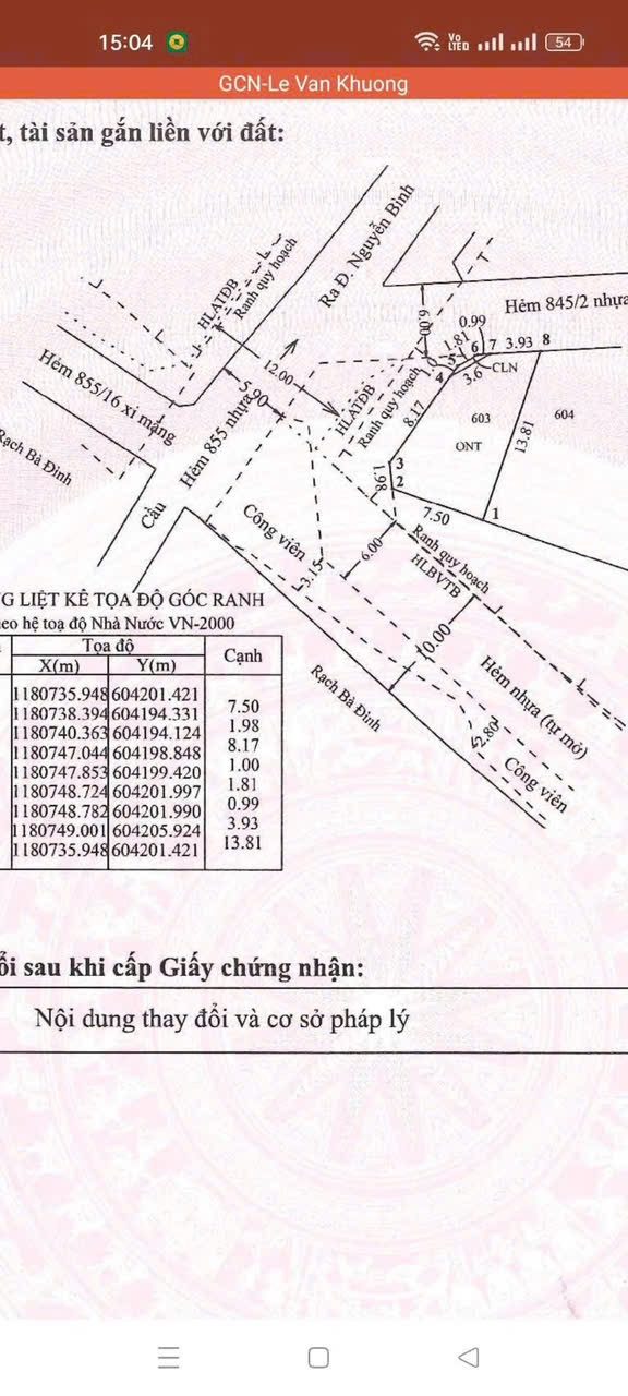 Bán lô góc 2 mặt tiền giá 4.5 tỷ