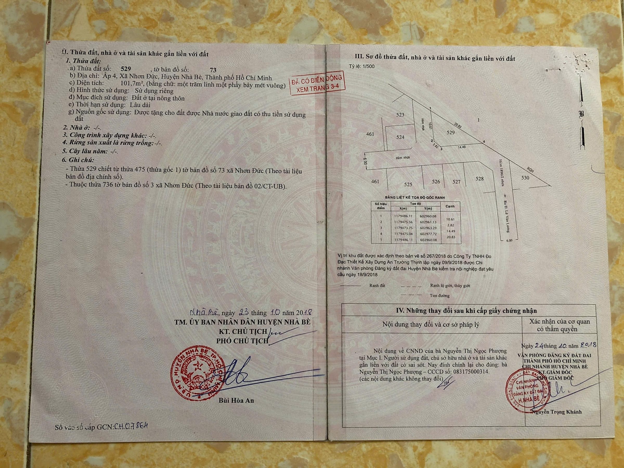 Đất ngang 10m diện tích 100,7m2 giá 3,1 tỷ cách khải hoàn prime 3km đường lê văn lương 0919 089 456