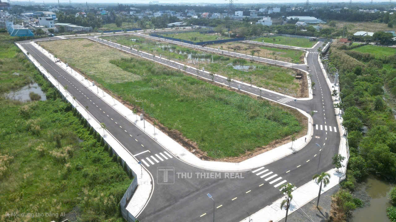 Đất thổ cư 5x16m. đường 13m, điện nước âm
