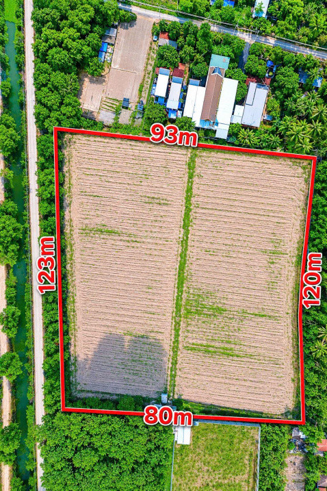 Bán đất 10038m² có sẵn 2000m² thổ cư ngang 123m giá 19.8 tỷ tại Xã Nhuận Đức