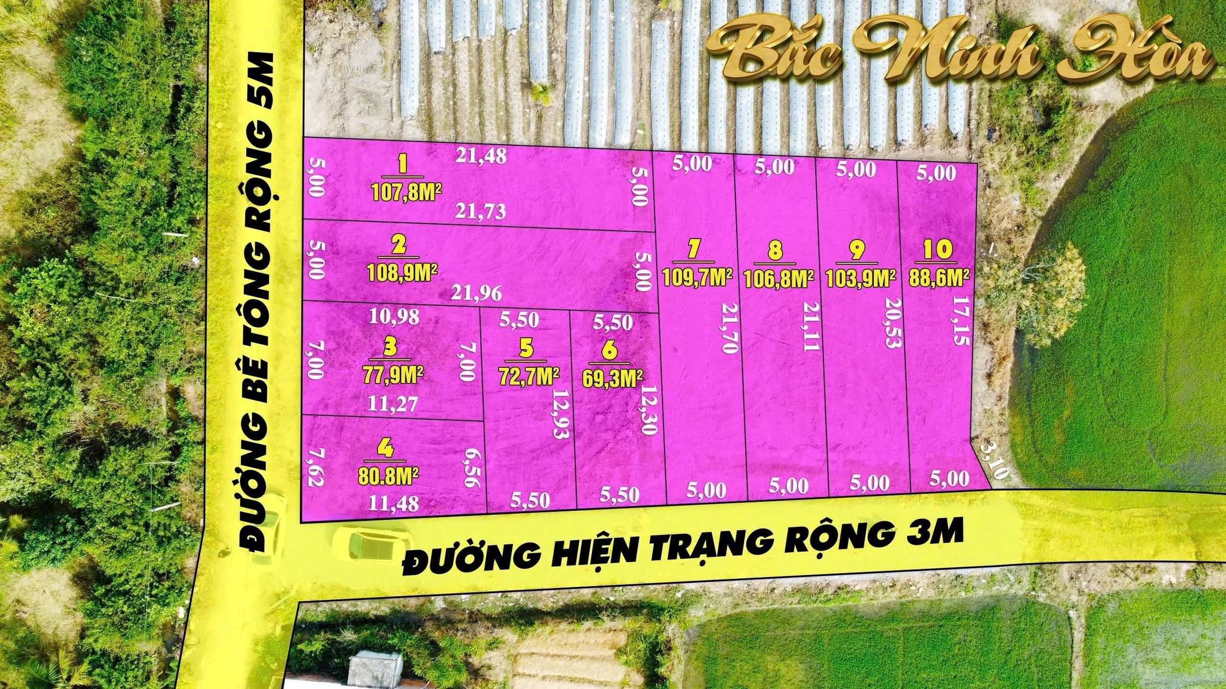 🔥 MỞ BÁN 10 LÔ ĐẤT NINH AN – NINH HÒA | FULL THỔ | GIÁ TỪ 330 TRIỆU/LÔ 🔥