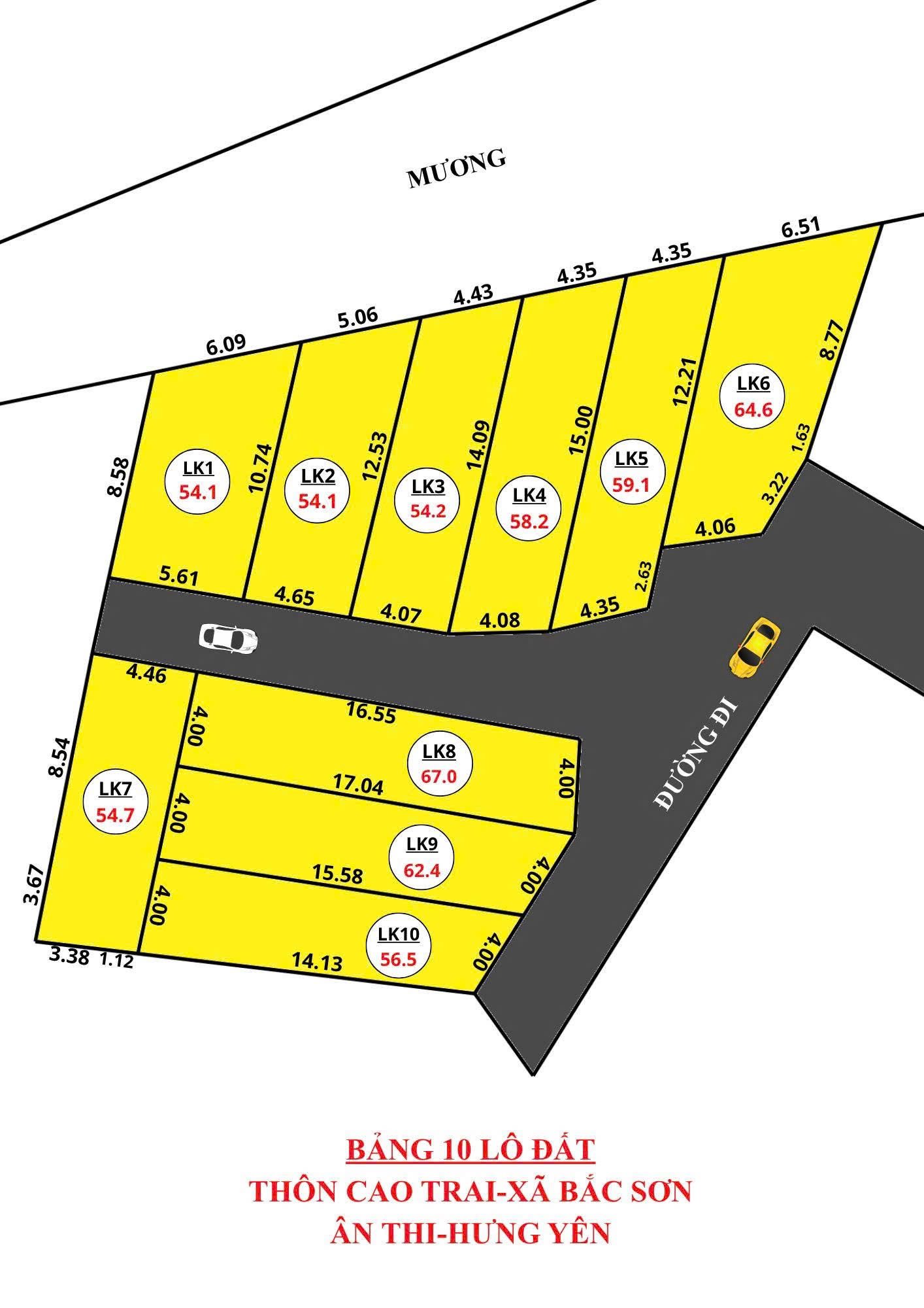Bán đất 54,1m² full thổ cư ngang 5,61m giá 750 triệu tại Xã Phạm Ngũ Lão