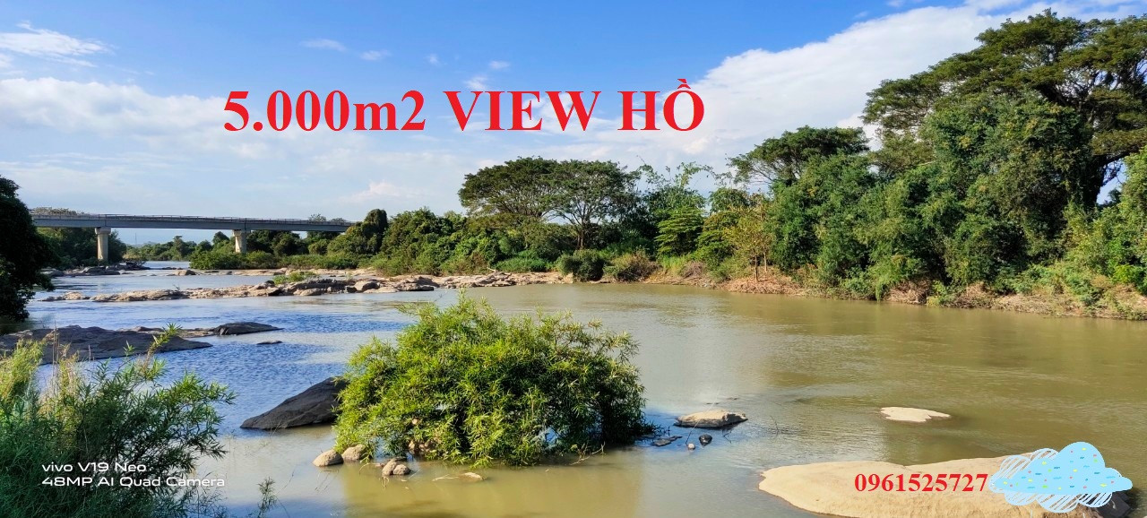 Đất 5.000m2. View hồ, Cách cao tốc Phan Thiết - Vĩnh Hảo 7km, giá chỉ 750 triệu trọn sổ
