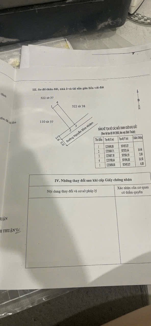 Bán Đất 65m² thổ cư 65m² giá 870 triệu tại Xã Phan Rí Cửa Lâm Đồng