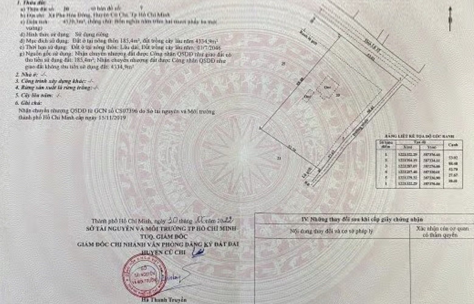 Bán đất 2Mt TL15 dien tích 4520m