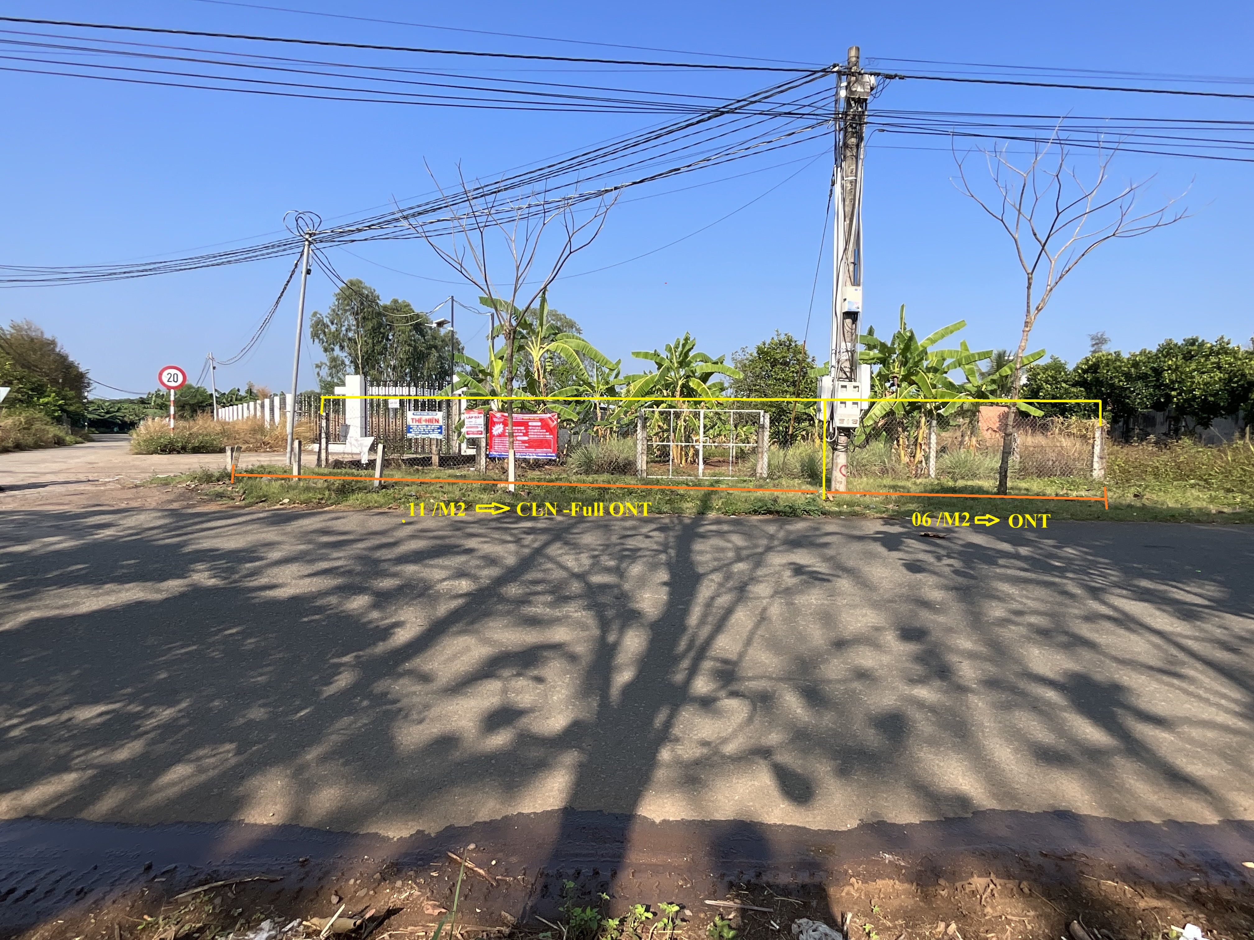Bán đất DT :1390/m² - ngang 17/m² giá chuyển nhượng 6 tỷ
