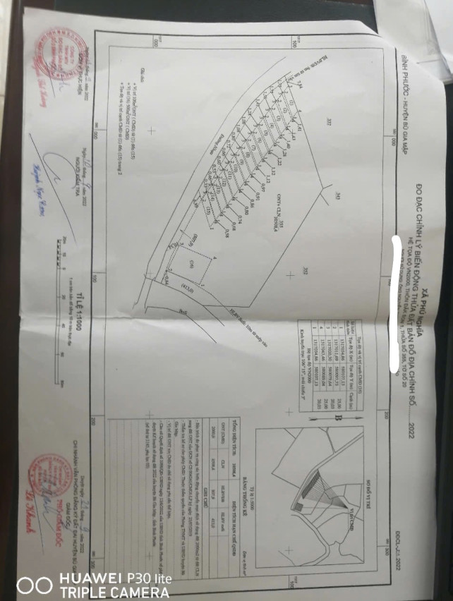 Bán đất 10508.4m² (có 2400m thổ cư,176m mặt tiền đường nhựa, view suối ruộng lúa đẹp) tại Xã Phú Nghĩa Huyện Bù Gia Mập