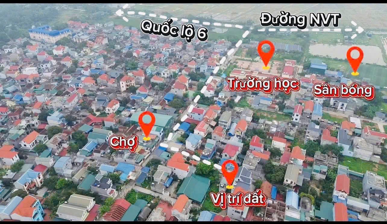 Cần bán 50m2 đất Phú Nghĩa Chương Mỹ, 900m ra QL6, Sát KCN, giá chỉ nhỉnh 2 tỷ