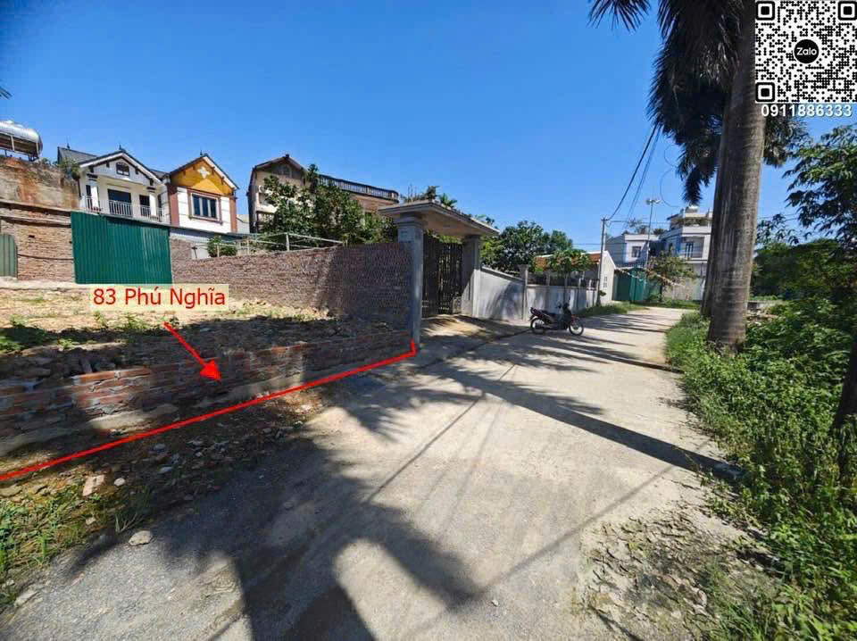Cần bán 83m2 đất Phú Nghĩa Chương Mỹ, 100m ra QL6, Sát KCN, KD cho thuê phòng trọ