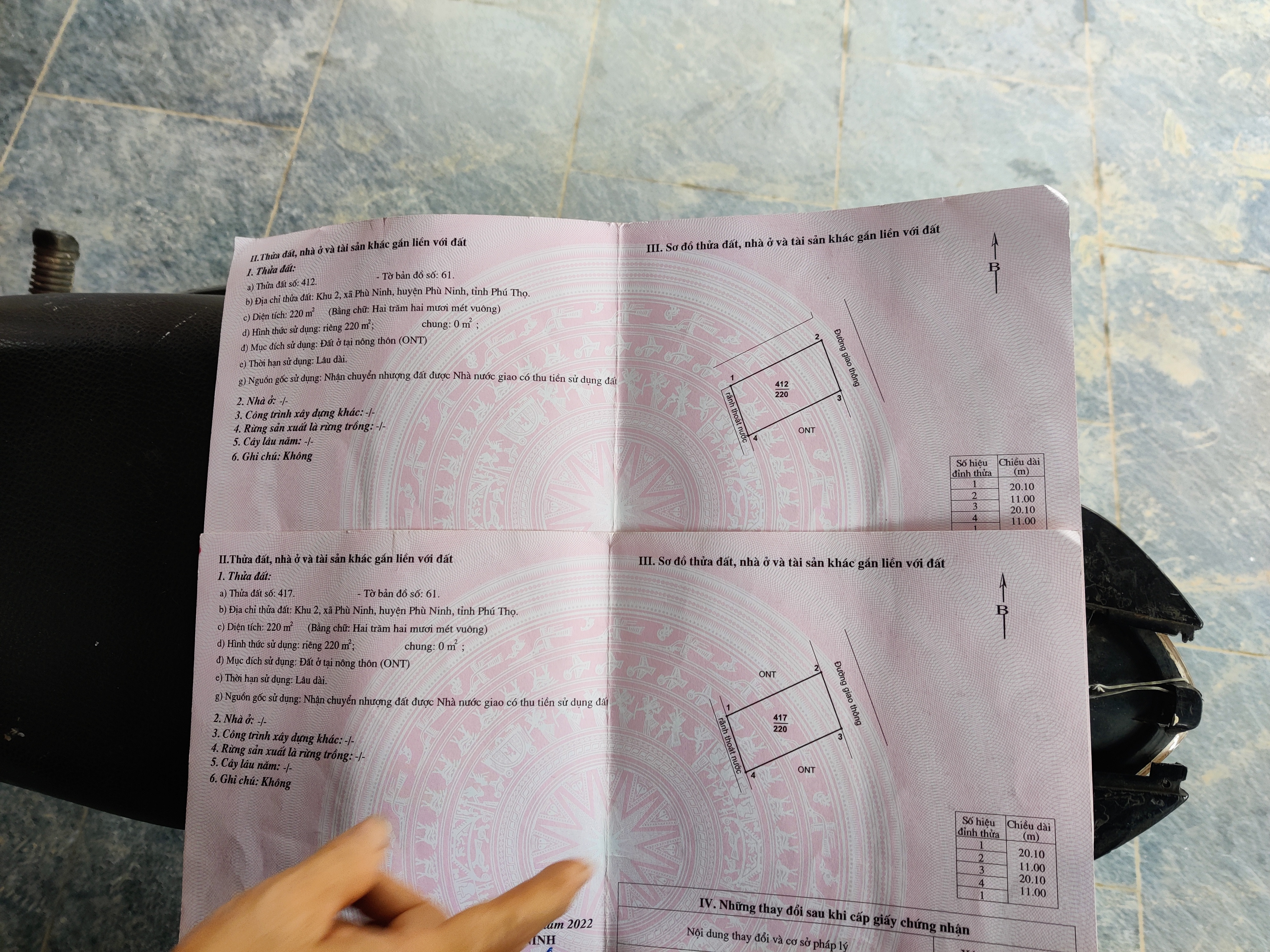 Bán đất 210m² full thổ cư ngang 10m giá 2.1 tỷ tại Xã Phù Ninh