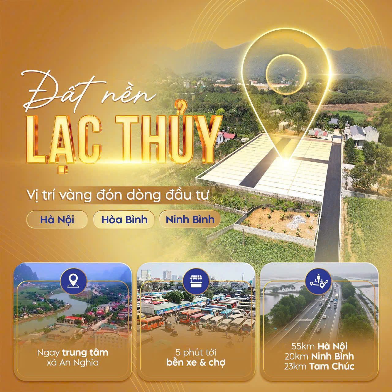 🔥 PHÚ THÀNH – LẠC THỦY: ĐIỂM NÓNG ĐẦU TƯ ĐANG ÂM THẦM TĂNG TỐC 🔥
