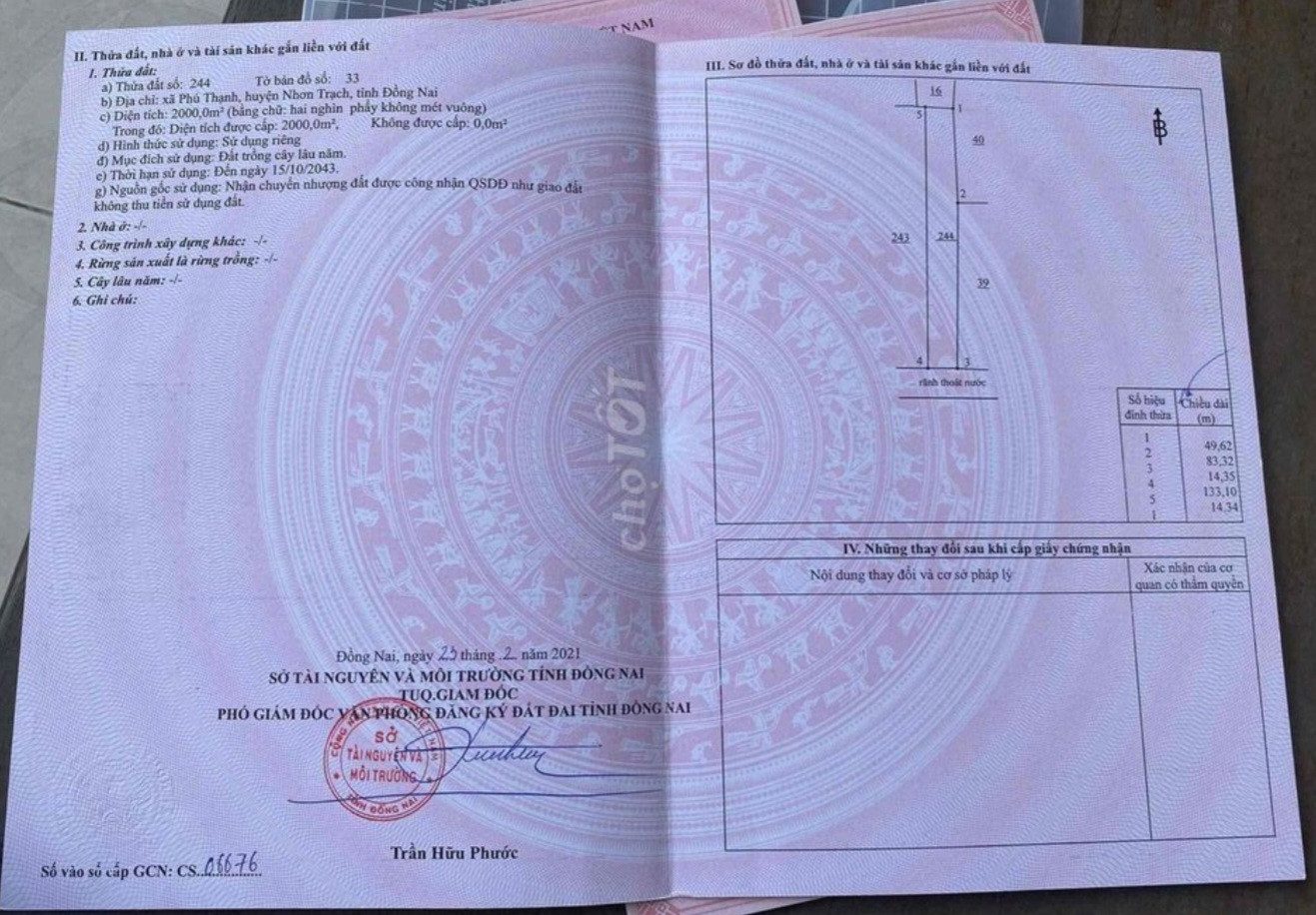 Nhà Đất Phú Thạnh Nhơn Trạch Đồng Nai