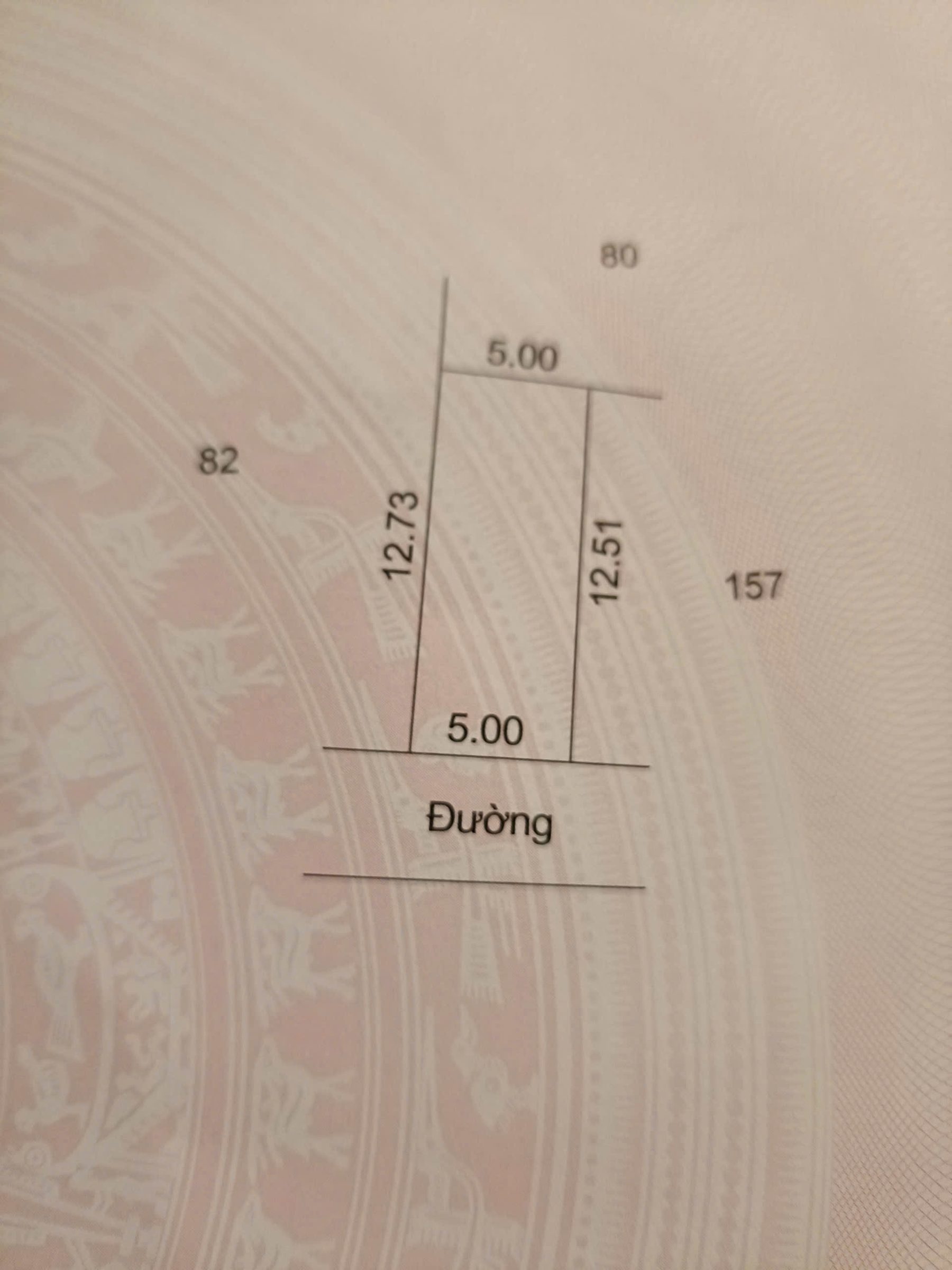 63m2 Thôn Đồng Mái - Phù Ủng - Ân Thi ( cũ )
Mặt 5x12,5m2