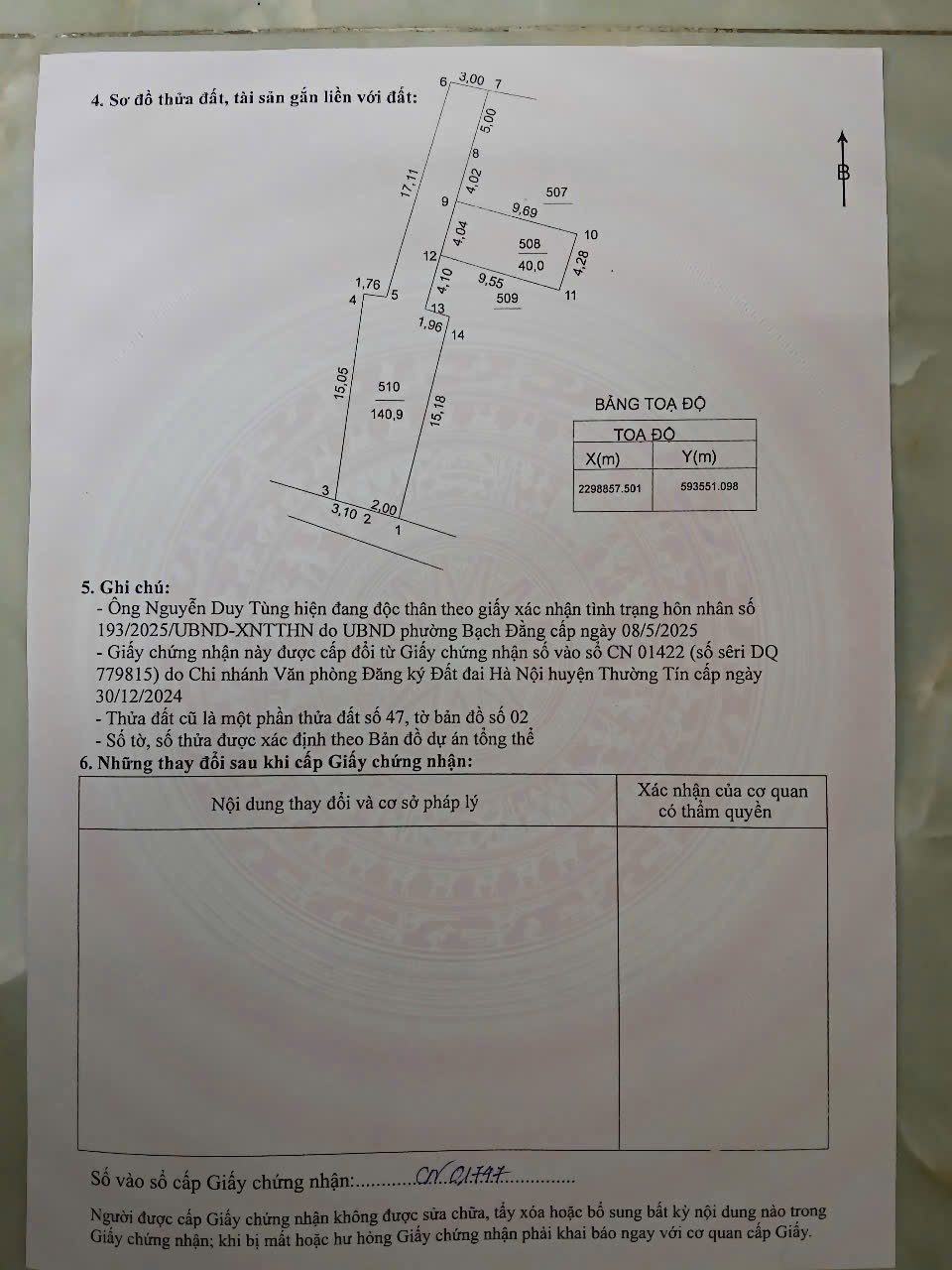 Bán đất 40m² full thổ cư ngang 4,04m giá 2 tỷ tại Xã Phú Xuyên - đỗ xá vạn điểm