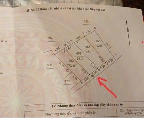 Bán đất 52m² full thổ cư ngang 3,95m giá 1.7 tỷ tại Xã Phú Xuyên