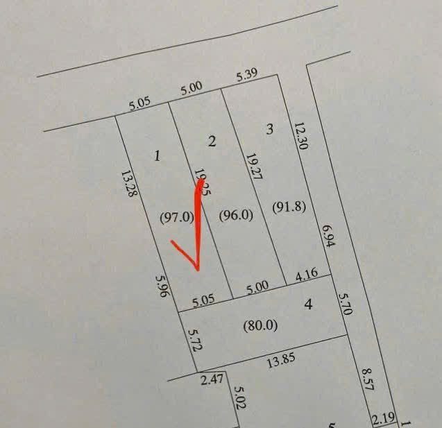 Bán đất 97m² full thổ cư ngang 5,05m giá 2.69 tỷ tại Xã Phú Xuyên duyên yết, hồng thái phú xuyên