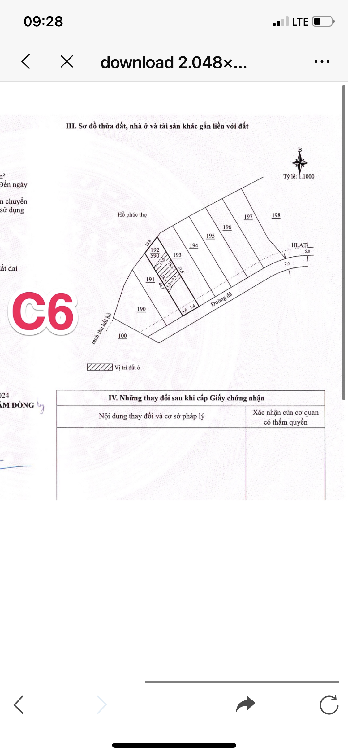 Bán đất 590m² có sẵn 216m² thổ cư ngang 12m giá 4.43 tỷ tại Xã Phúc Thọ Lâm Hà