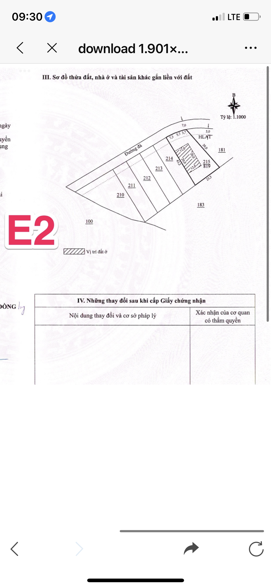 Bán đất 819m² có sẵn 240m² thổ cư ngang 15m giá 4.5 tỷ tại Xã Phúc Thọ Lâm Hà