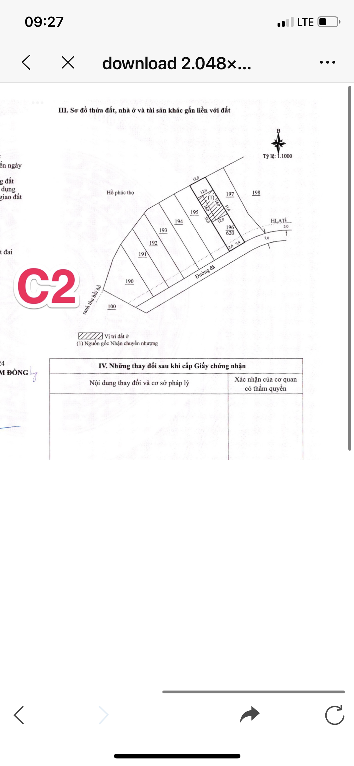 Bán đất 0621m² có sẵn 227m² thổ cư ngang 12m giá 4.66 tỷ tại Xã Phúc Thọ Lâm Hà