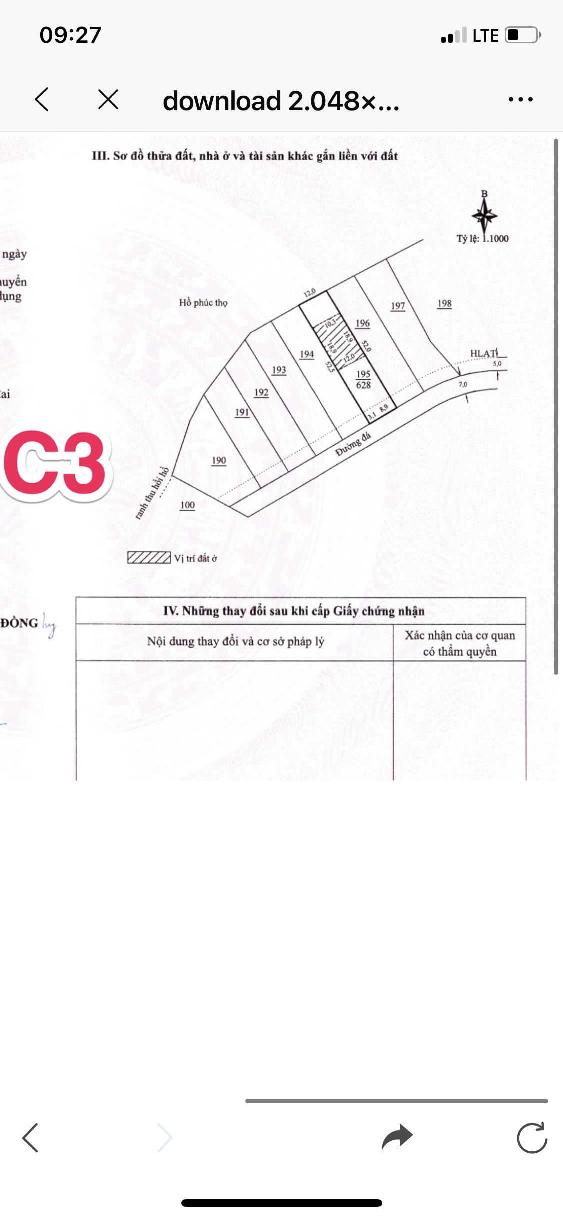 Bán đất 628m² có sẵn 227m² thổ cư ngang 12m giá 4.71 tỷ tại Xã Phúc Thọ Lâm Hà