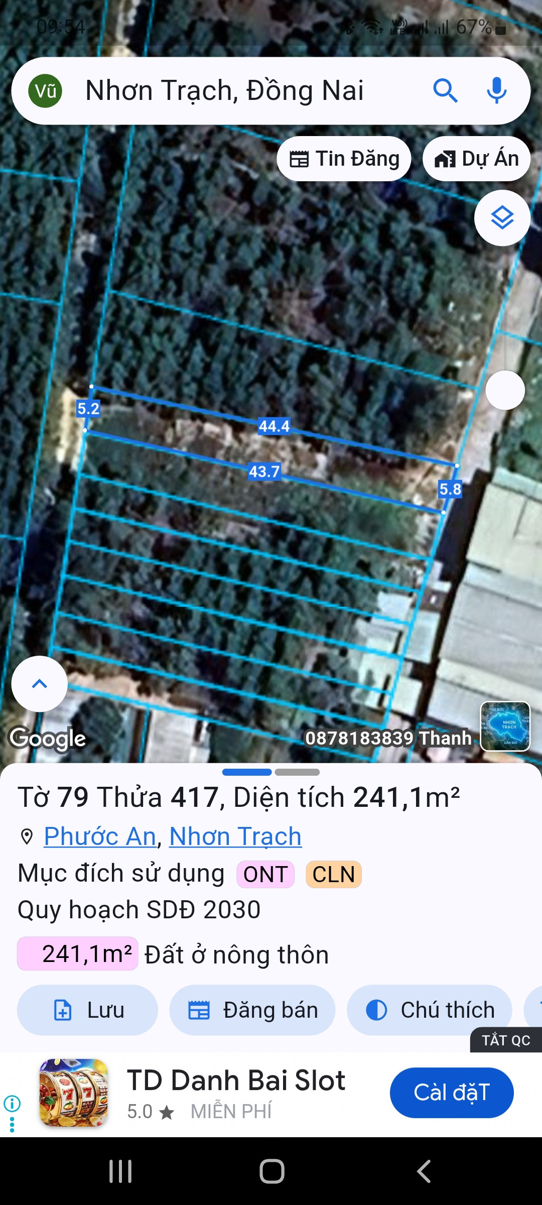 Nhà Đất Phước An Nhơn Trạch Đồng Nai
