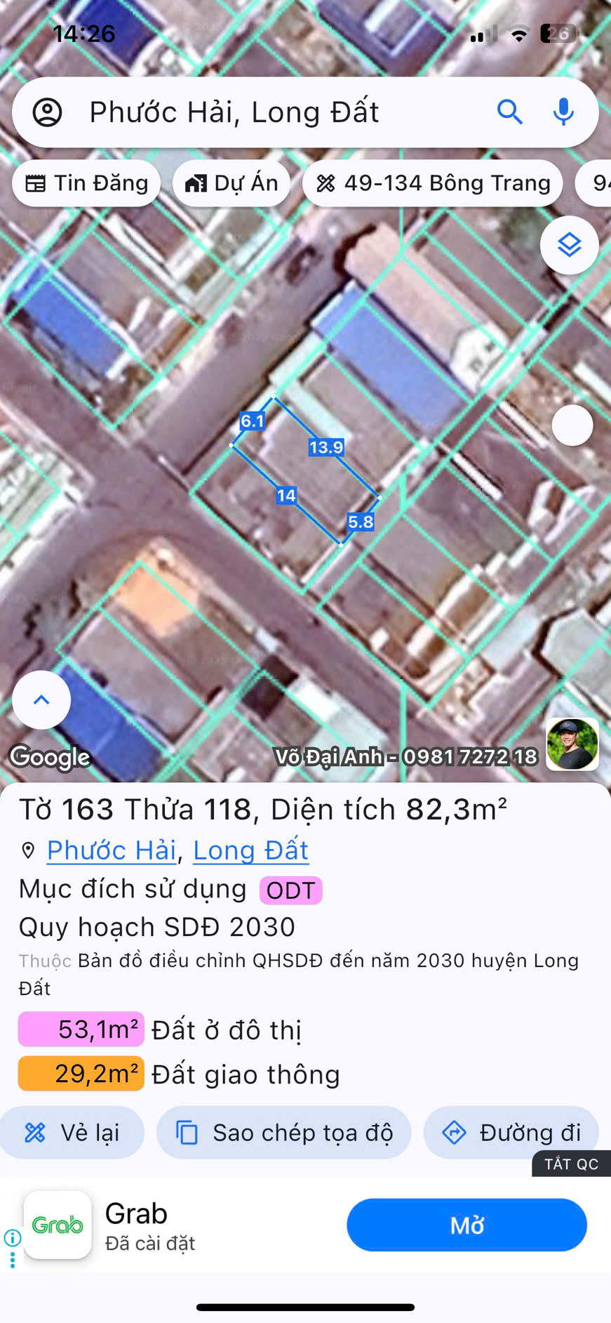 Bán nhà 82.3m² giá 4.2 tỷ Xã Phước Hải
