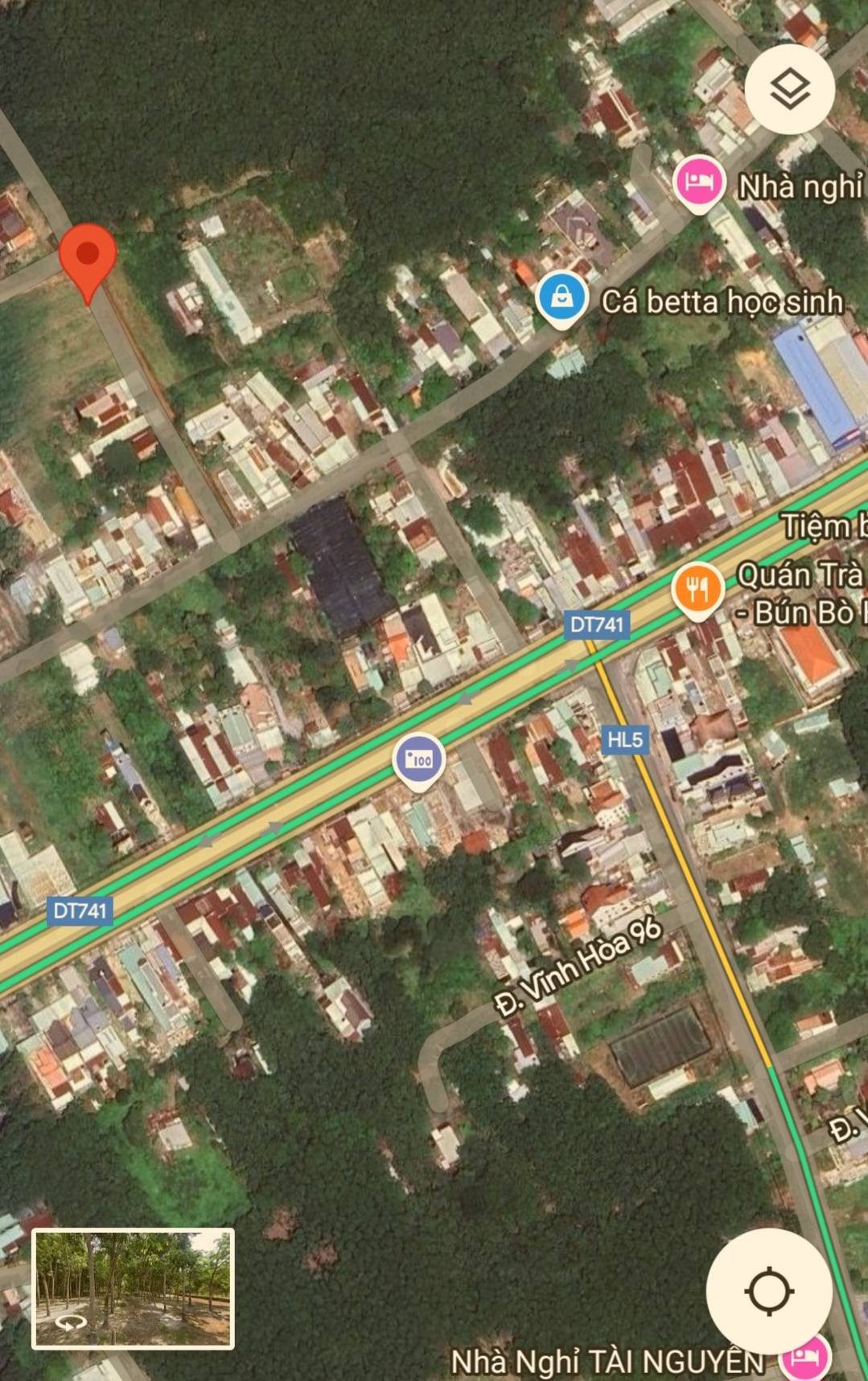 Bán đất 192.7m² có sẵn 100m² thổ cư ngang 5m giá 1.2 tỷ tại Xã Phước Hòa