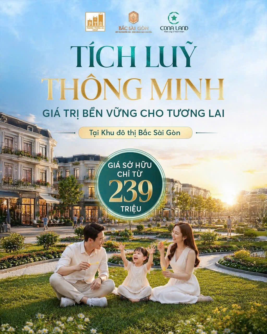 🚨 CHỈ TỪ 239 TRIỆU - THANH TOÁN 20% SỞ HỮU NGAY ĐẤT NỀN BẮC SÀI GÒN 🚨
