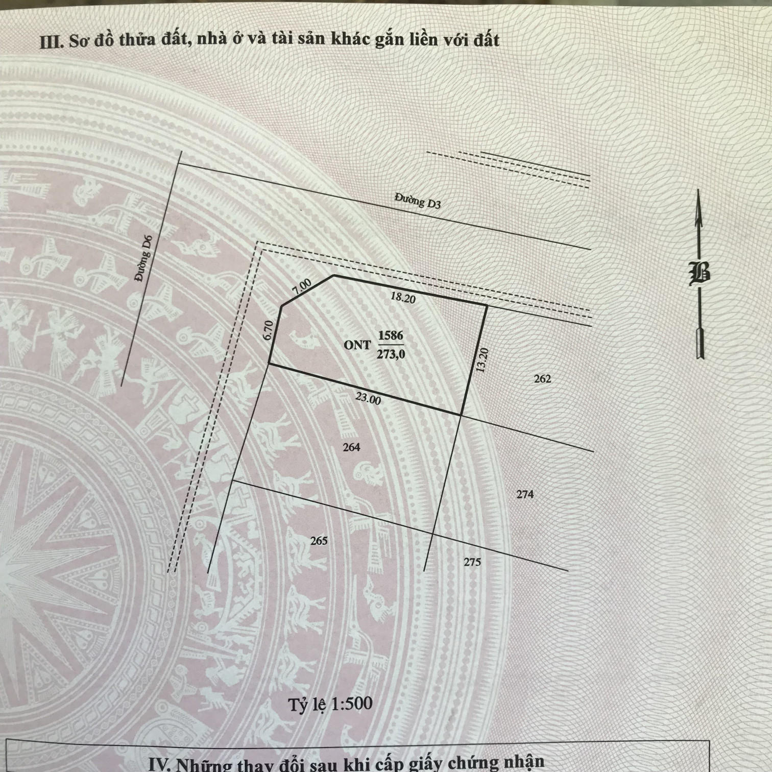 Bán đất 273m² full thổ cư ngang 13m giá 725 triệu tại Xã Phước Hữu Huyện Ninh Phước