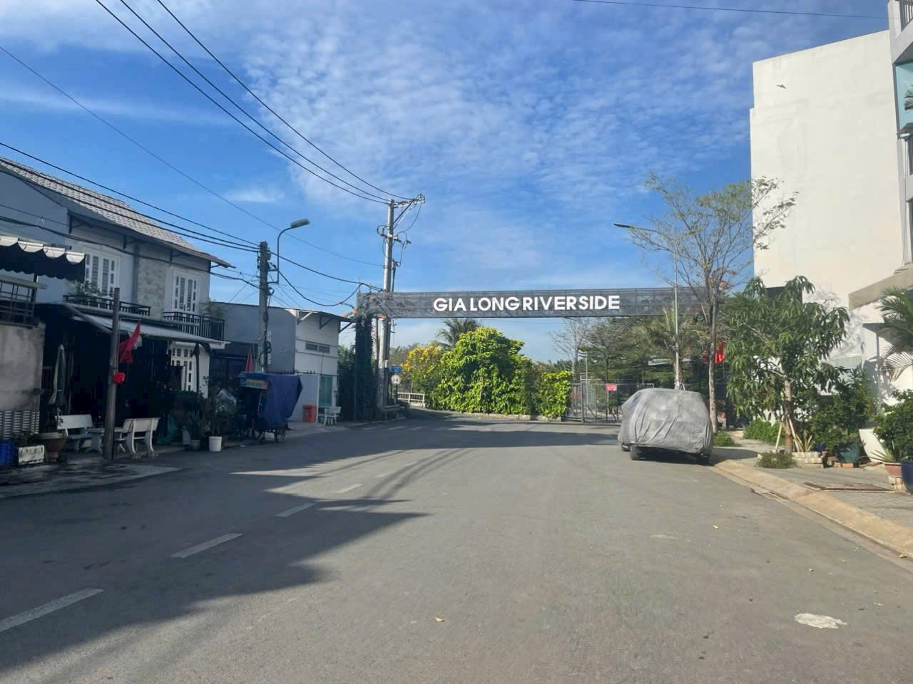 Bán Đất KDC Gia Long Riverside Phước Kiển Nhà Bè, Sổ Riêng, Đường 16m, View Sông, 5 x 18 giá 8,1 tỷ