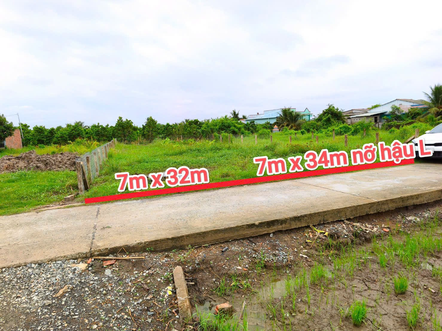 7x32 đan xe tải cách chợ Tầm.Vu 3.5km đi hướng Cầu Chùa