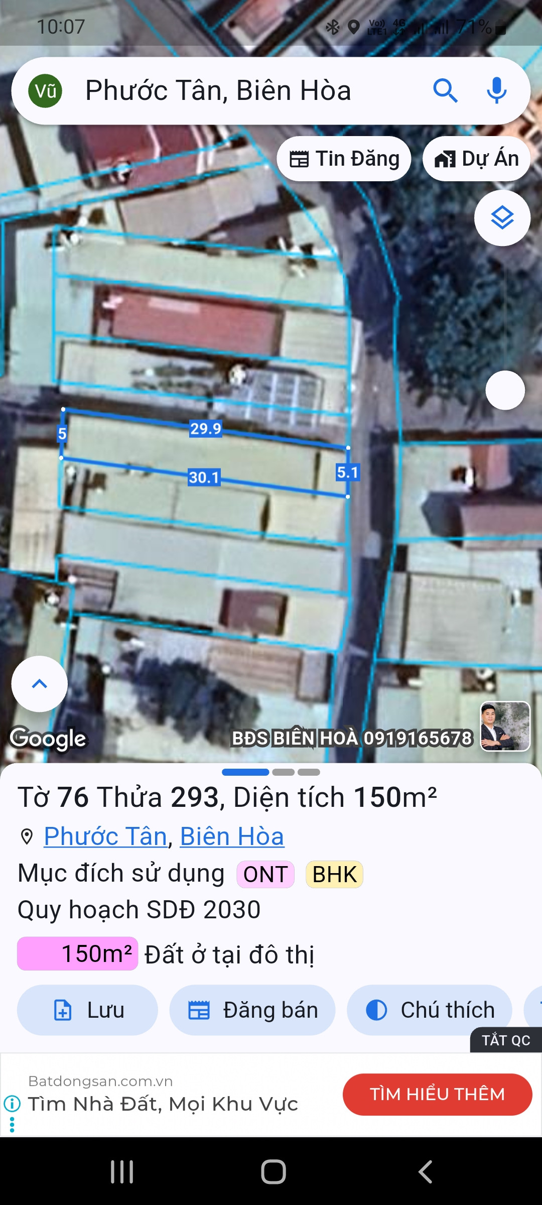 Đất Nhà Phước Tân Biên Hòa Đồng Nai
