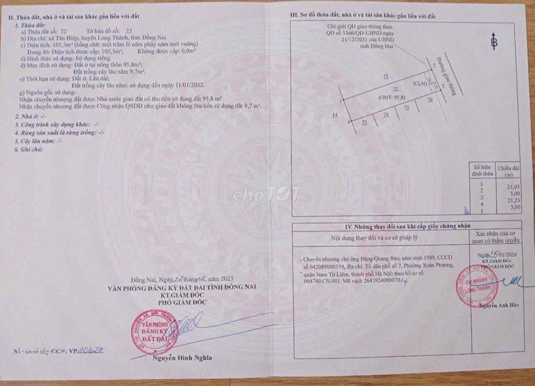 Nhà Đất Phước Thái Long Thành Đồng Nai